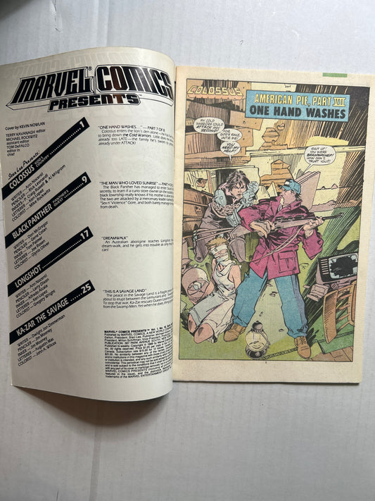 Marvel Comics Presents Colossus #16 Comic Book