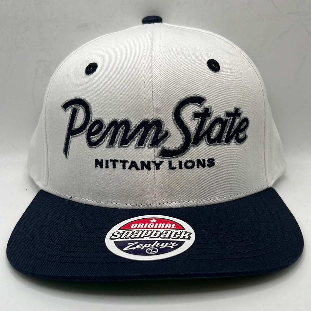 Vintage Penn State Nittany Lions Original Zephyr 2-Tone Snapback