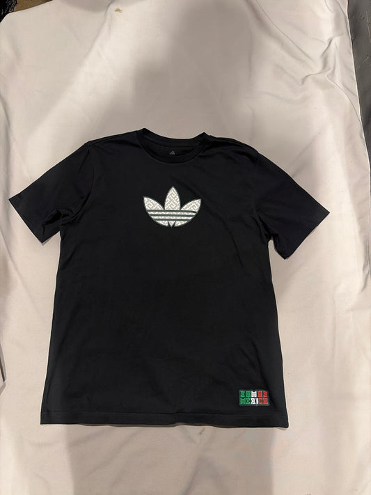 Mexico Adidas World Cup 2026 Black Men T-Shirt