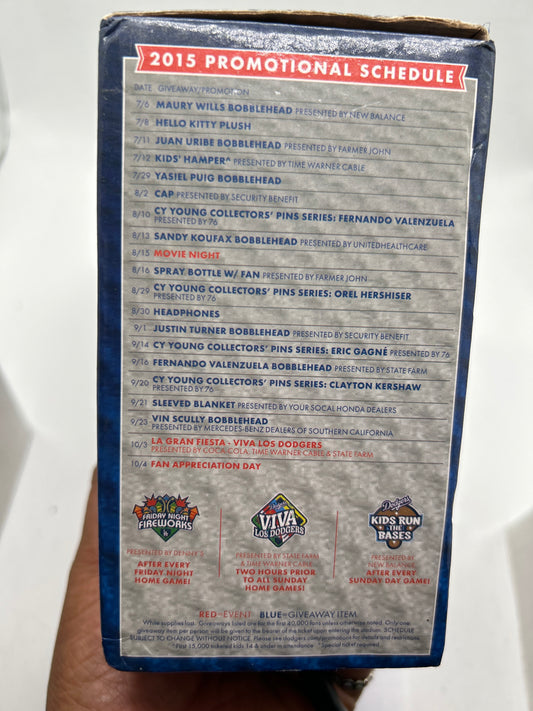 Los Angeles Dodgers MLB Maury Wills Bobblehead