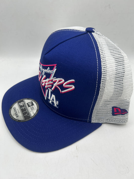 Los Angeles Dodgers MLB New Era GLOW-IN-THE-DARK A-Frame Snapback