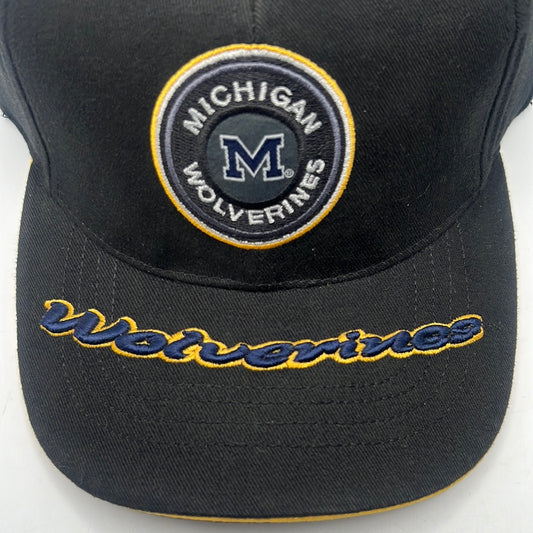 Vintage Michigan Wolverines NCAA American Needle Collegiate Licensed Product STRAPBACK