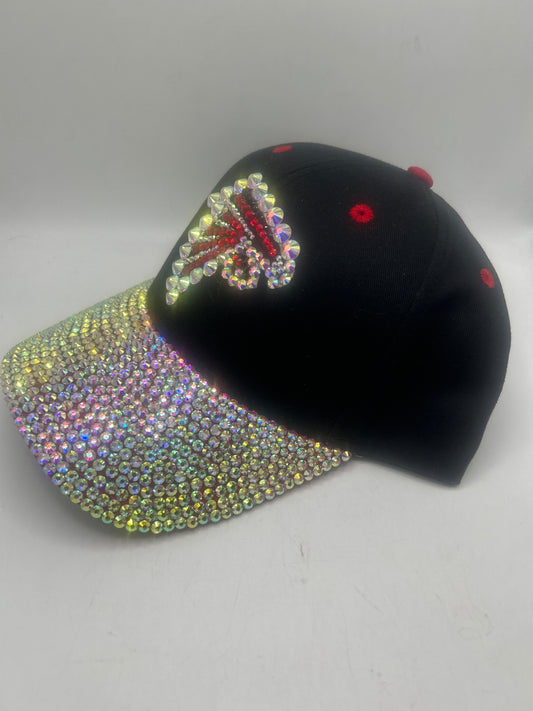 Atlanta Falcons NFL Bedazzled Adjustable Hat