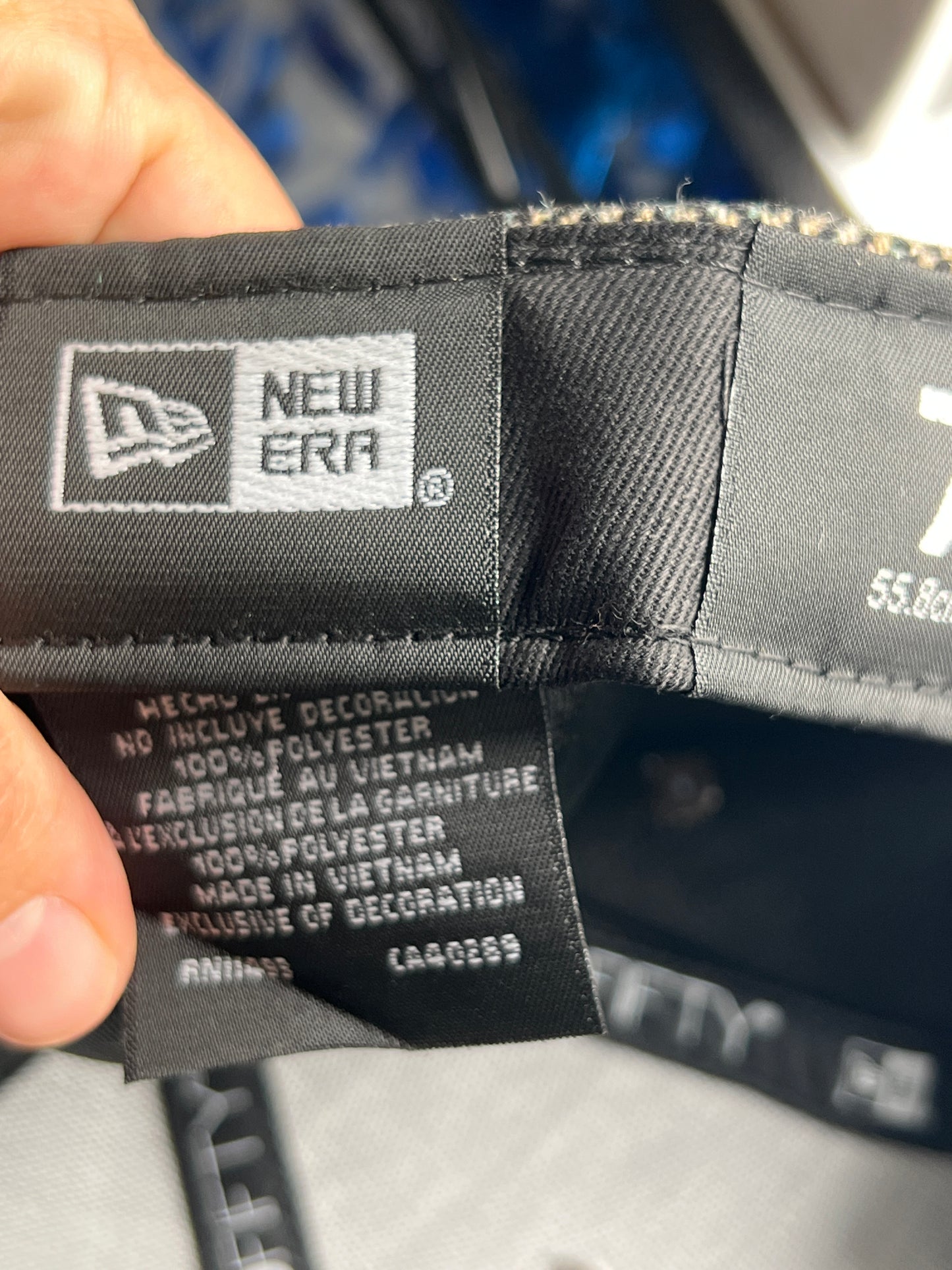 Los Angeles Lakers NBA 59Fifty New Era Wool and Corduroy Visor Fitted Hat