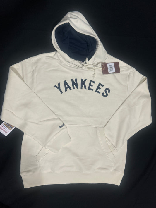 New York Yankees MLB Heritage Mitchell And Ness Cooperstown Collection Fleece Men Hoodie