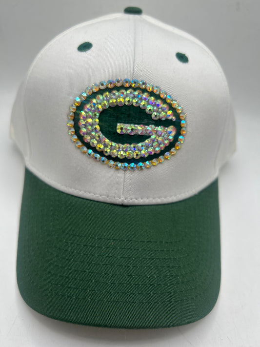Green Bay Packers NFL Game Day Bedazzled Adjustable Hat
