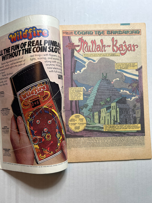 Conan The Barbarian by Marvel Comics Group "In the Lair of Mullah + Kajar" #117 Comic Book
