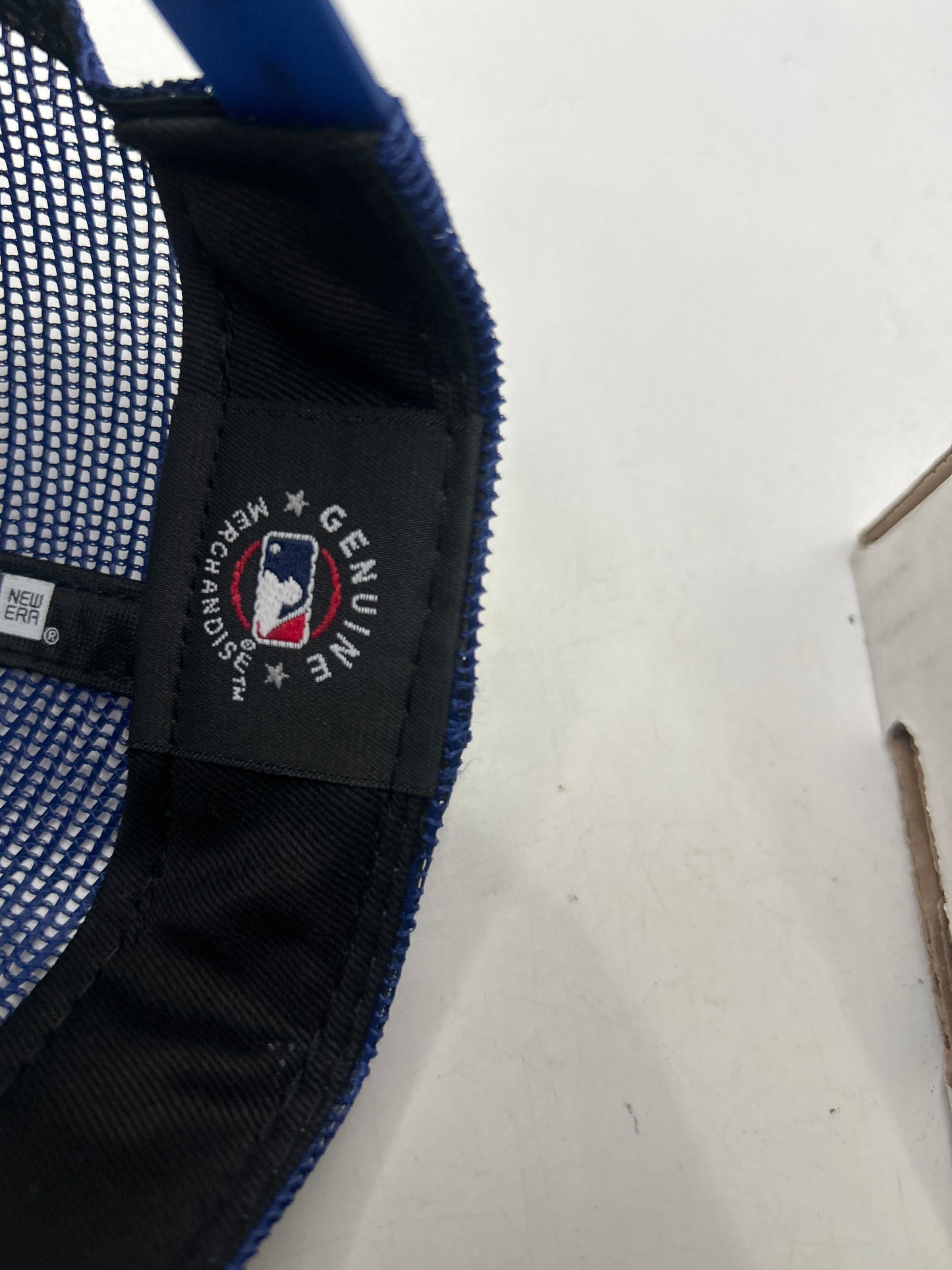 Los Angeles Dodgers MLB New Era Genuine Merchandise 9Forty Royal Blue Adjustable Trucker Hat