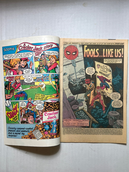 The Amazing Spider-Man By Marvel Comics Group #225 Feb 1981 Comic Book