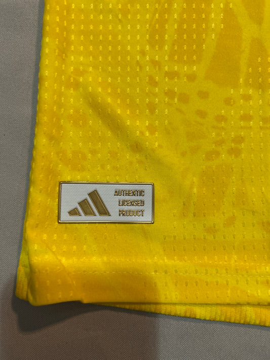 Colombia Adidas Soccer World Cup 2026 Home Authentic Men Jersey