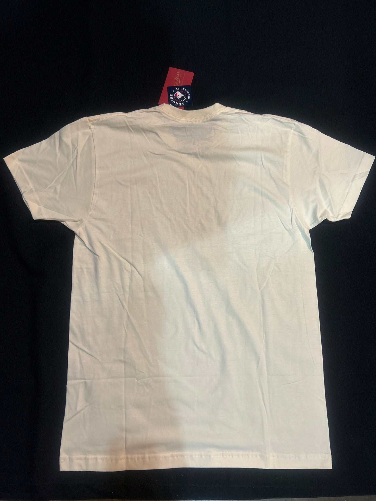 Los Angeles Dodgers MLB Mitchell & Ness World Series Champions 2024 Cream Men T-Shirt