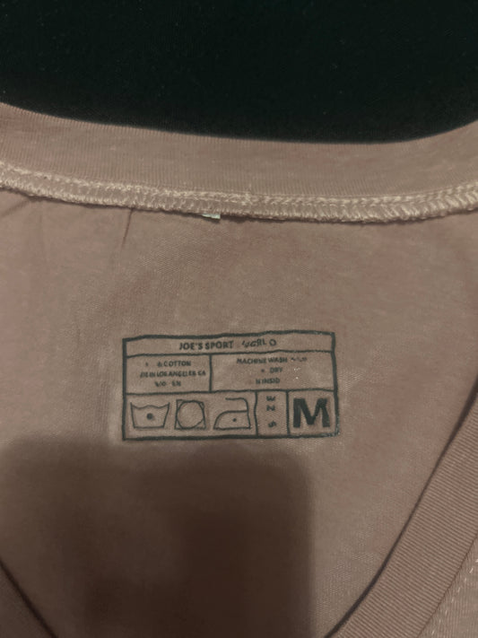 Joes Sports World “MOM For Ever” Shortsleeve V-Neck T-Shirt - Mauve