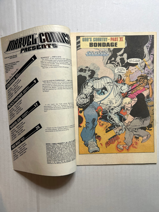 Marvel Comics Presents Colossus "Showdown with the Cold Warriors!" #15 Comic Book