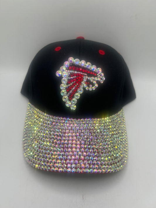 Atlanta Falcons NFL Bedazzled Adjustable Hat