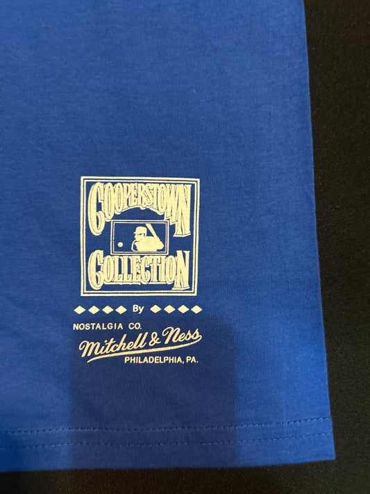 Los Angeles Dodgers MLB Cooperstown Collection Mitchell & Nes Fernando Valenzuela Royal Blue Men T-Shirt