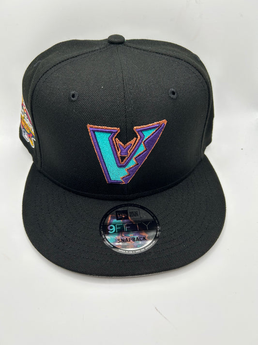 Arizona Dimondbacks MLB New Era 9Fifty World Series 2001 Black Snapbacks