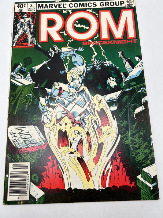 ROM Spaceknight by Marvel Comics Group #8 Comic Book