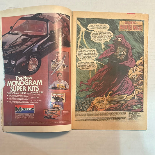 Secrets of Haunted House By DC Comics "Of Life and Death can Voodoo Drums" No. 33 Comic Book