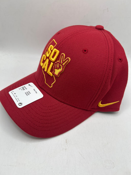 USC Trojans NCAA Nike Local State Stretch Swoosh Flex Hat