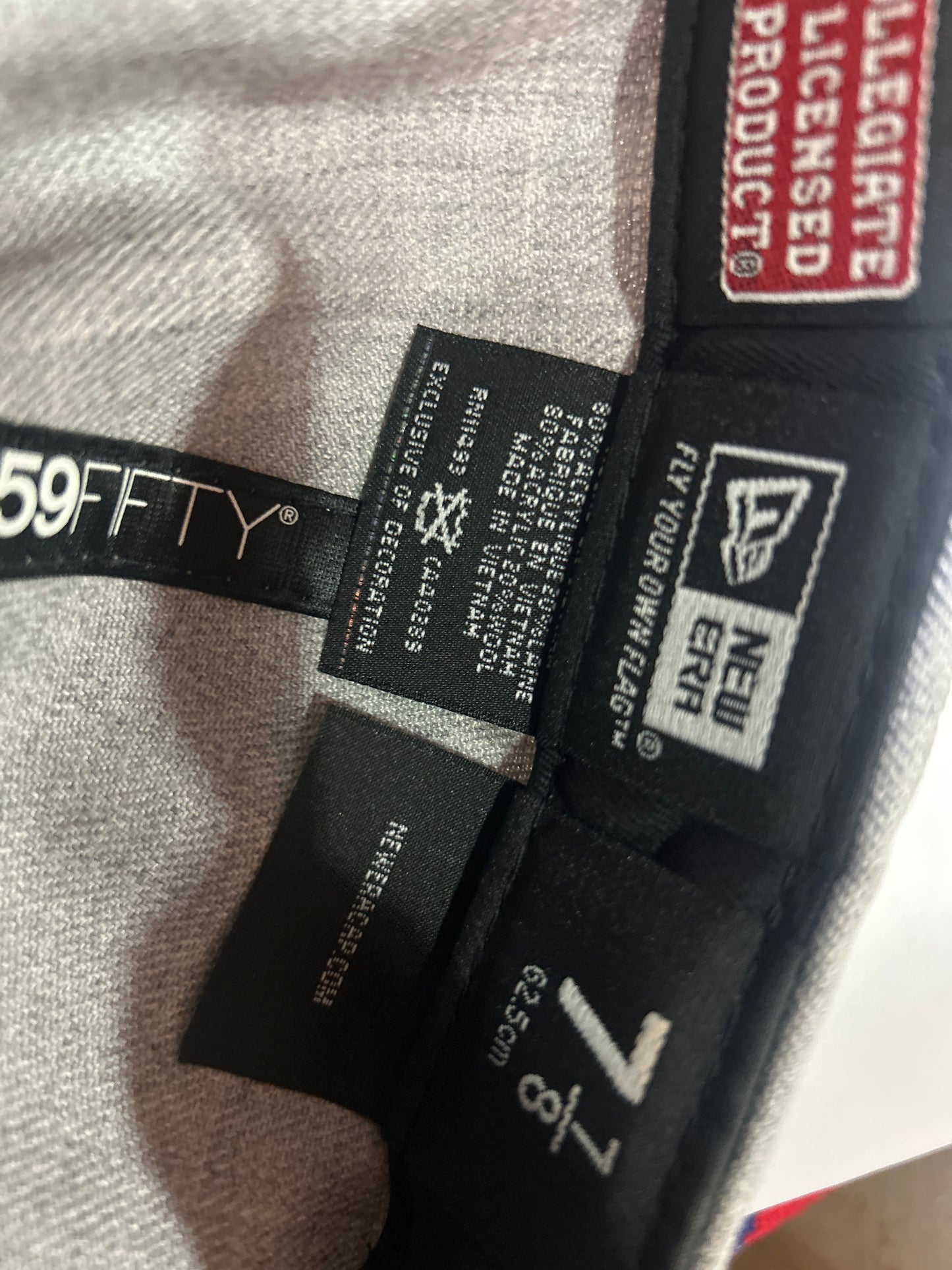 USC Trojans New Era 59Fifty Grey Fitted Hat