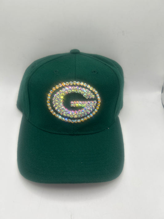 Green Bay Packers NFL Puma Bedazzled Adjustable Hat