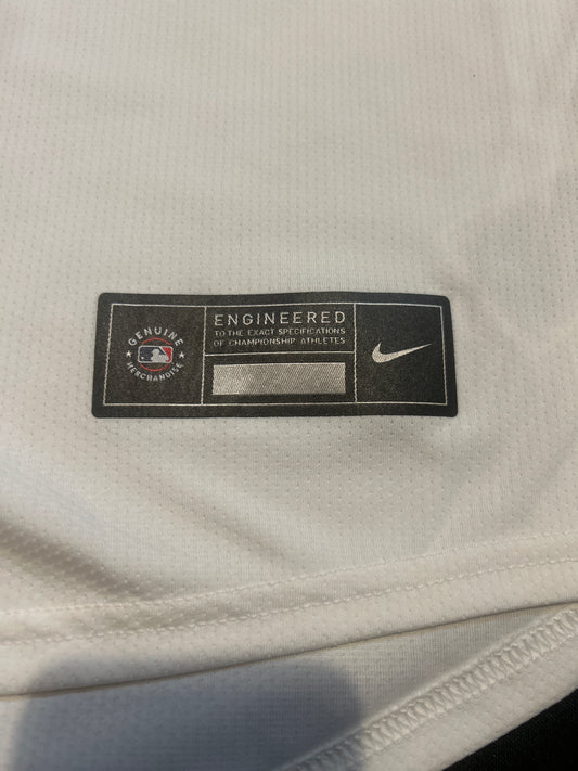 Los Angeles Dodgers MLB Genuine Merchandise Nike Gold Elite 2024 World Series Champions #17 Ohtani Authentic Replica Men Jersey