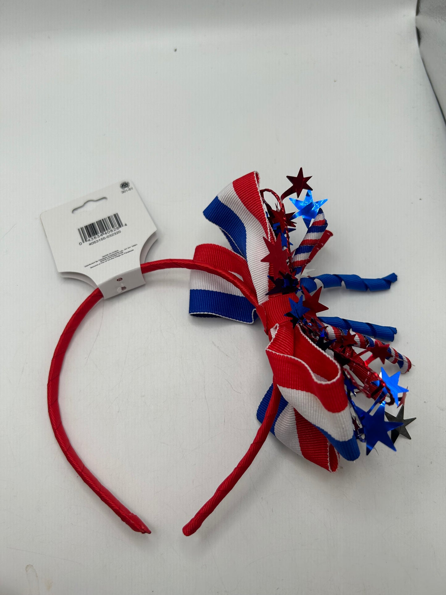 TrendZone USA Flag Colors Side-Bow Headband