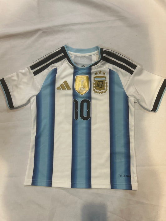 Argentina Adidas 2026 #10 Messi Soccer Youth Jersey