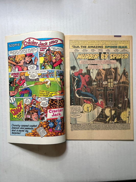 The Amazing Spider-Man by Marvel Comics Group “Murder by Spider!” #228 May 1982 Comic Book