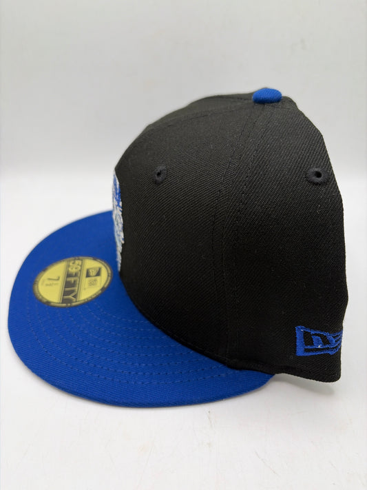Los Angeles Dodgers MLB LA Local Sugar Skull 59Fifty New Era Fitted Hat