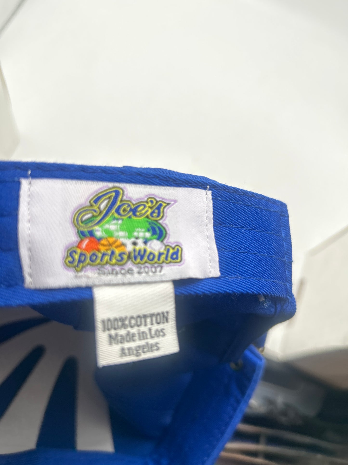 Los Angeles JSW Private Label Royal Blue Adjustable Hat