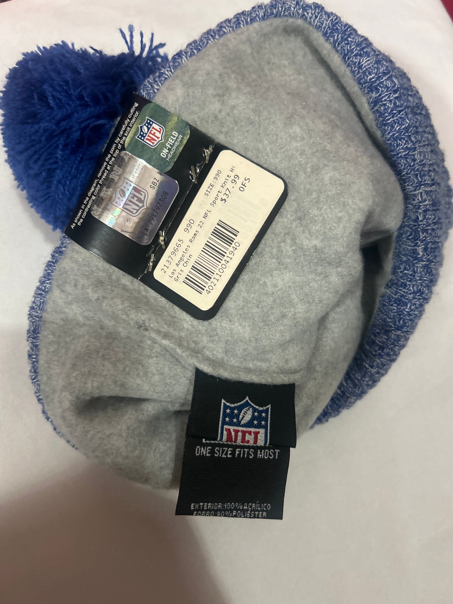 Los Angeles Rams Former Logo NFL Team Beanie
