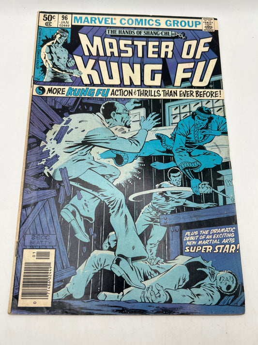 The Hands of Shang-Chi Master of Kung Fu by Marvels Comics Group "More Kung Fu Action & Thrills than Ever Before!" #96 Comic Book