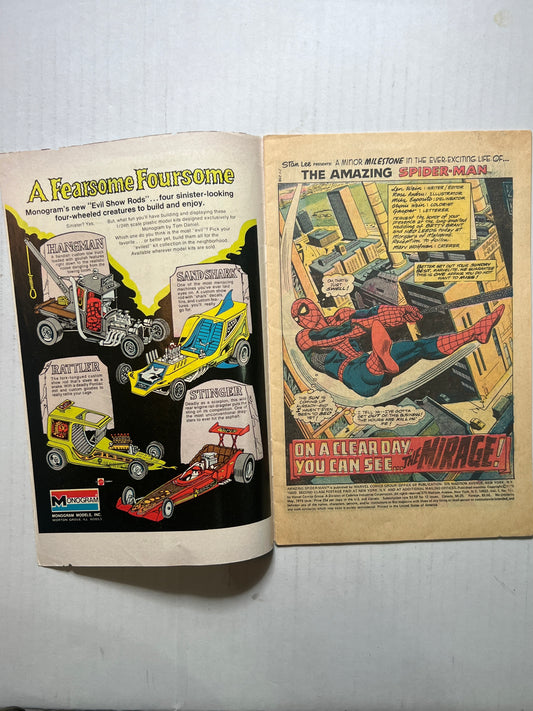 The Amazing Spider-Man by Marvel Comic Group “Mirage!” #156 May 1976 Comic Book