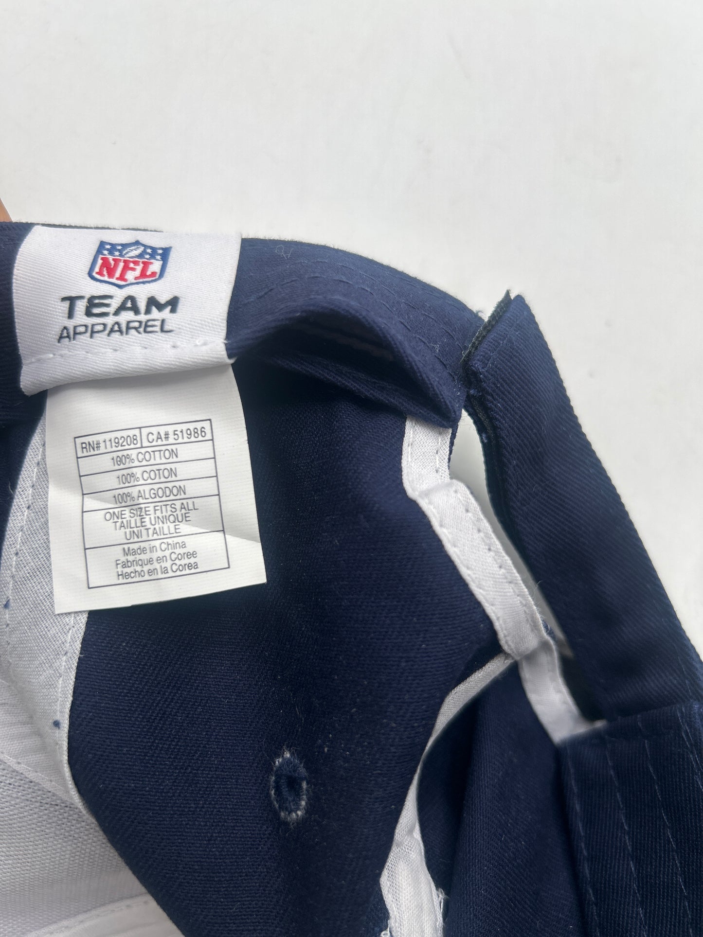 Los Angeles Chargers NFL Reebok Classic Navy/White Adjustable Hat