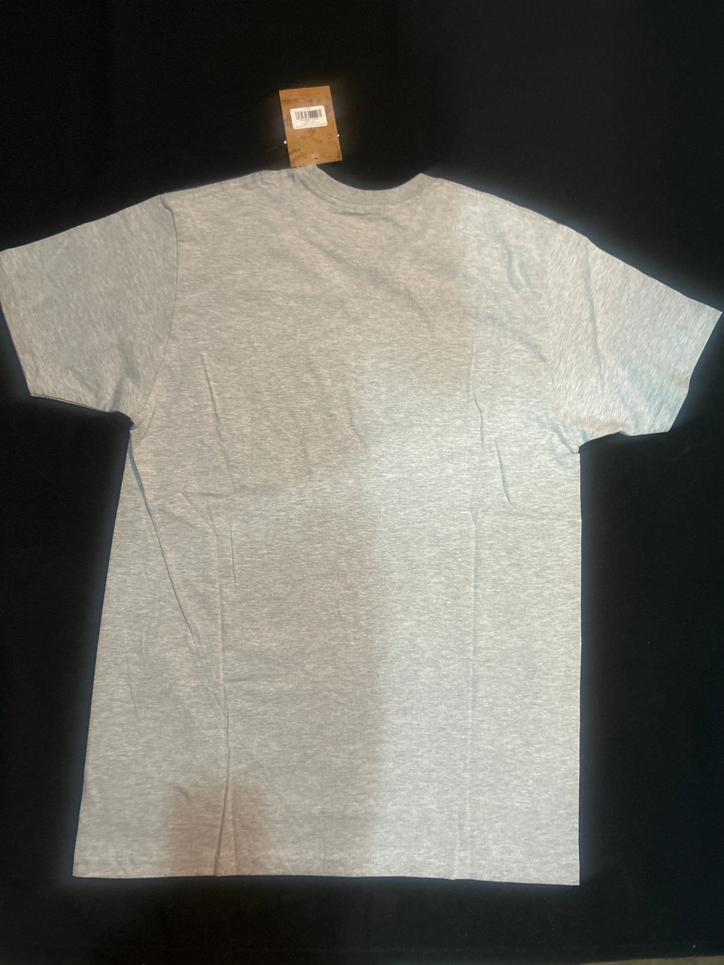 Los Angeles Dodgers MLB Mitchell & Ness World Series Champions 2024 Grey Heather Men T-Shirt