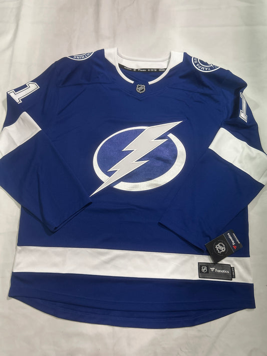 Tampa Bay Lightning NHL #21 Brayden Point Home Breakaway Player Jersey