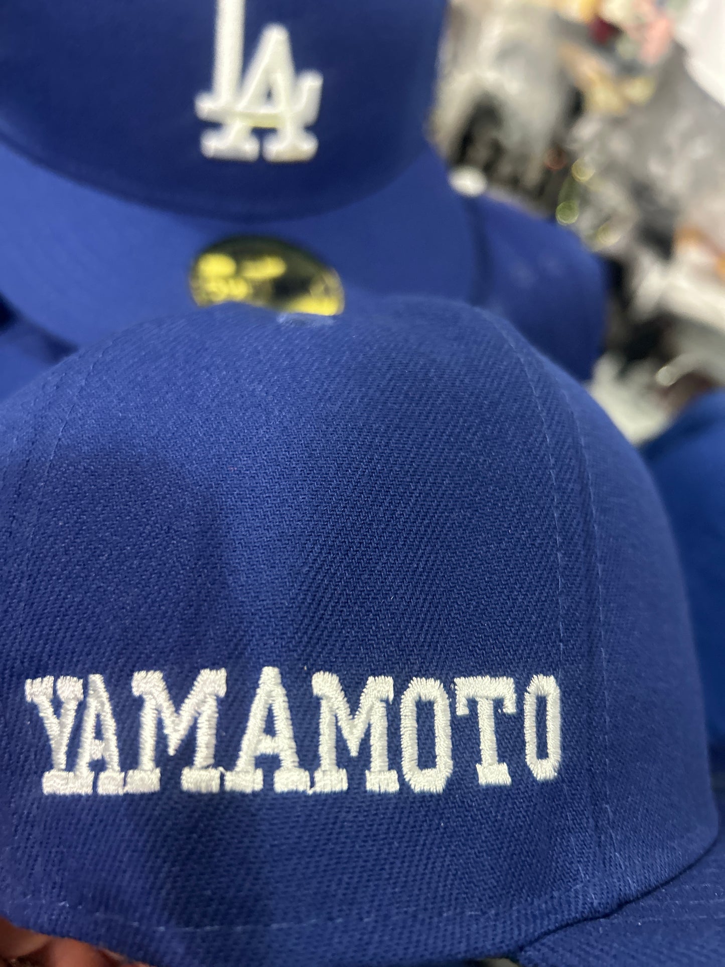 Los Angeles Dodgers MLB New Era 59FIFTY Yamamoto Fitted Hat