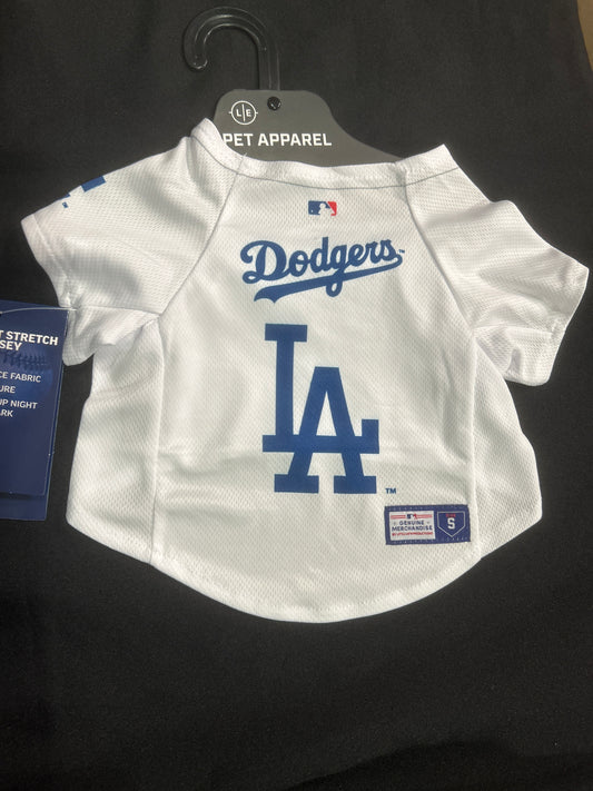 Los Angeles Dodgers MLB Little Earth Pet Jersey Strech New
