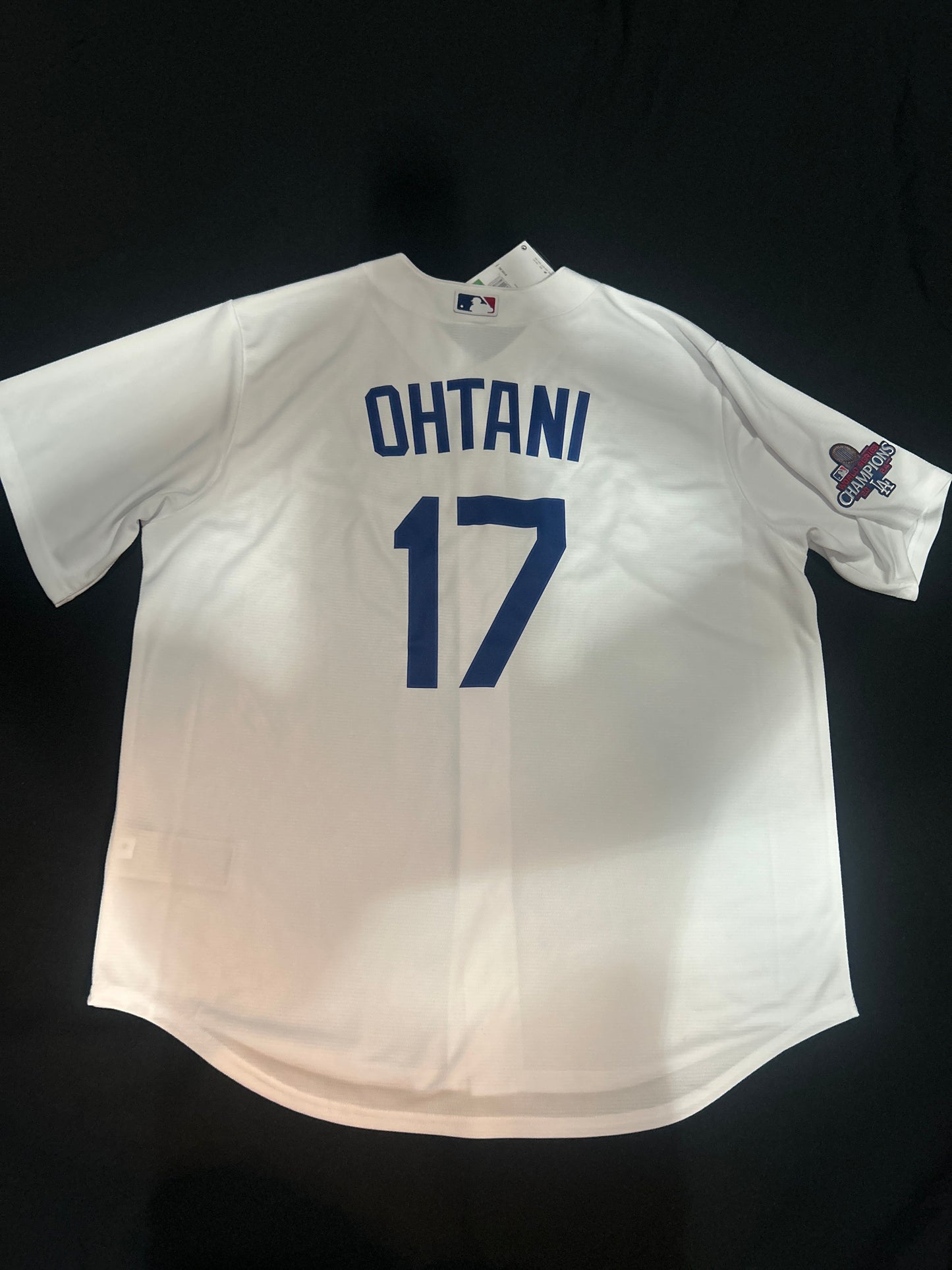 Los Angeles Dodgers MLB Nike #17 Ohtani Genuine Merchandise Authentic Replica WORLD SERIES CHAMPIONS 2024 Men Jersey