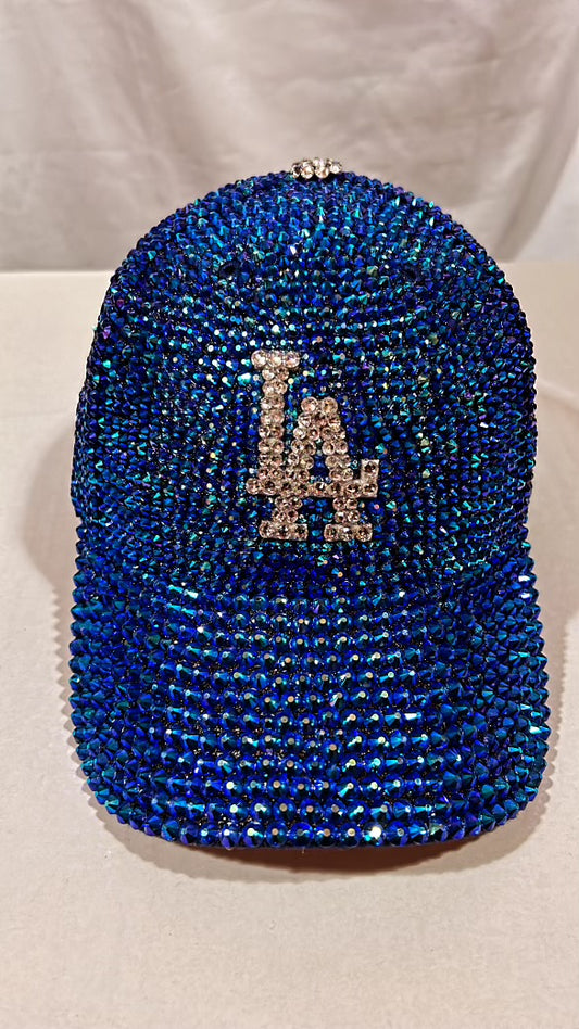 Los Angeles Dodgers MLB 47CleanUp Genuine Merchandize All Over Bedazzle Adjustable Hat