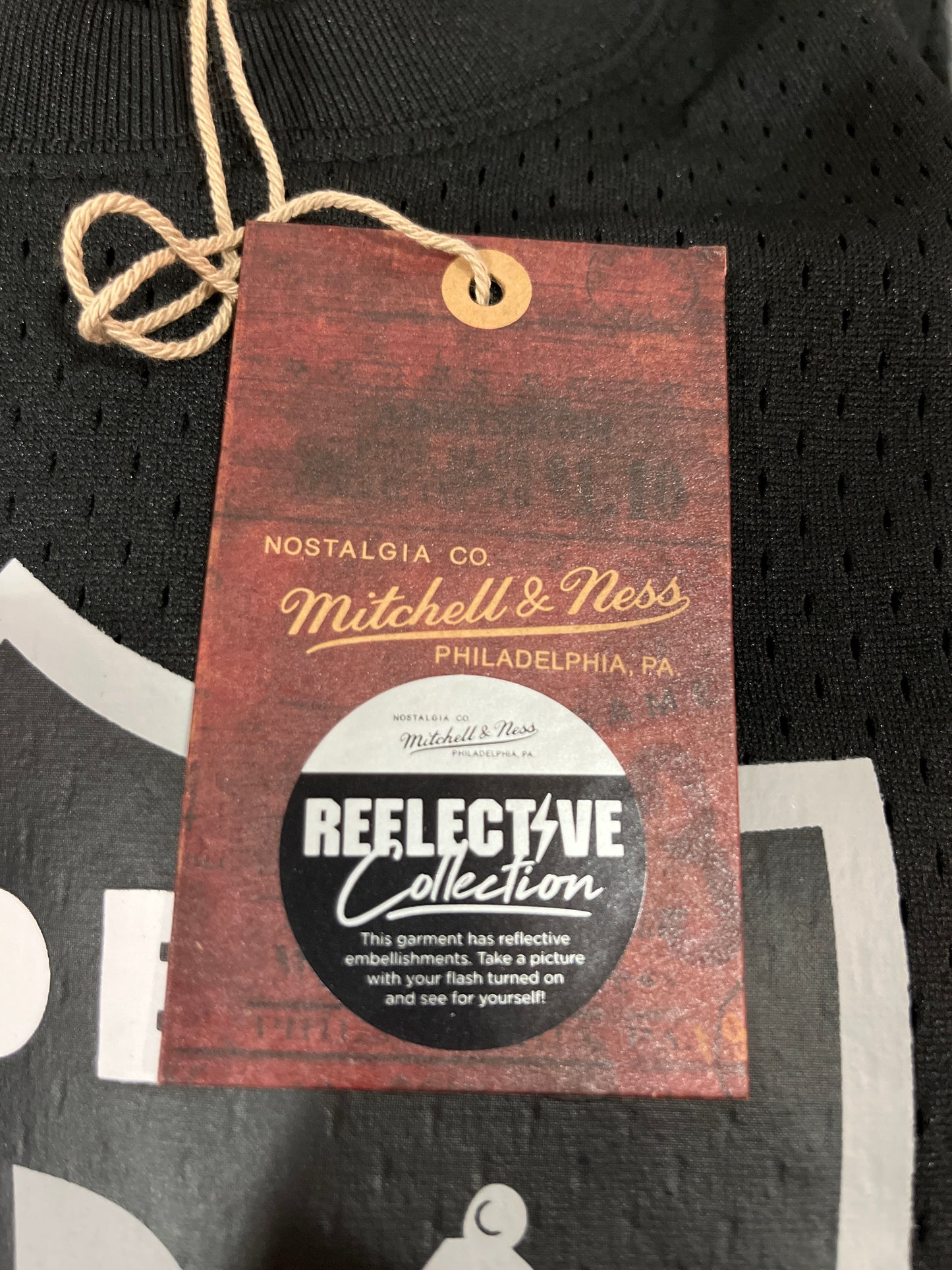 Las Vegas Raiders NFL MITCHELL & NESS THROWBACKS Camo Reflective Mesh Crew Neck Raiders