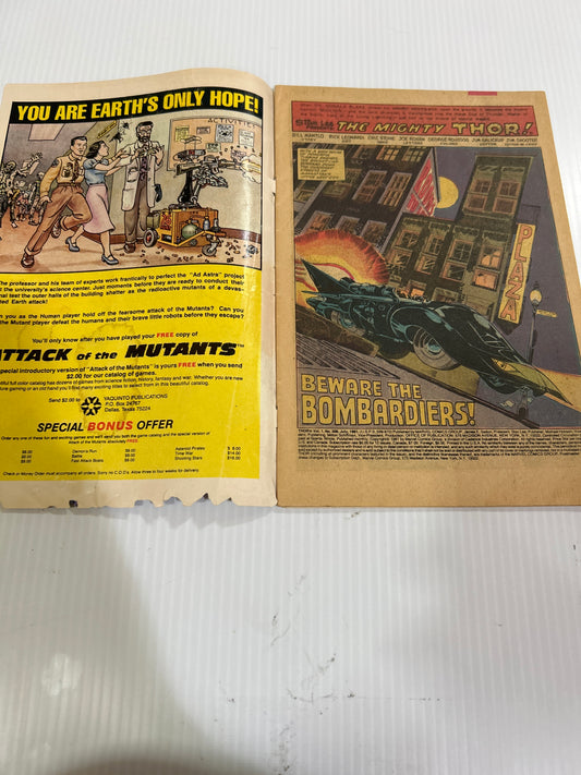 The Mighty Thor by Marvel Comics Group #309 "Beware the Bombardiers" Comic Book