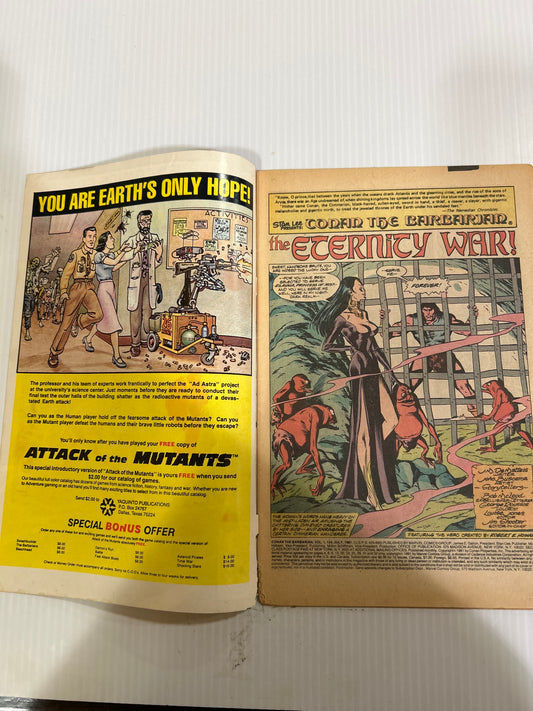 Conan "The Barbarian" by Marvel Comics Group #124 Comic Book