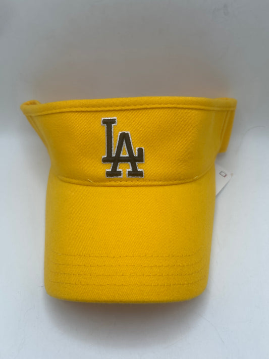 Los Angeles Dodgers MLB Annco Yellow Visor Hat