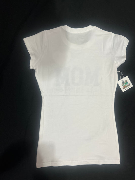 Joes Sports World “MAMA Por Siempre” Shortsleeve Crewneck T-Shirt - White