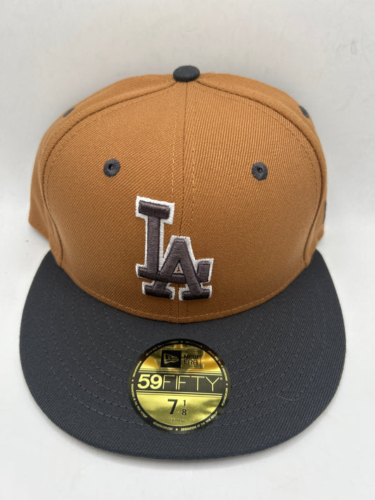 Los Angeles Dodgers MLB New Era 59Fifty Bronze Fitted Hat