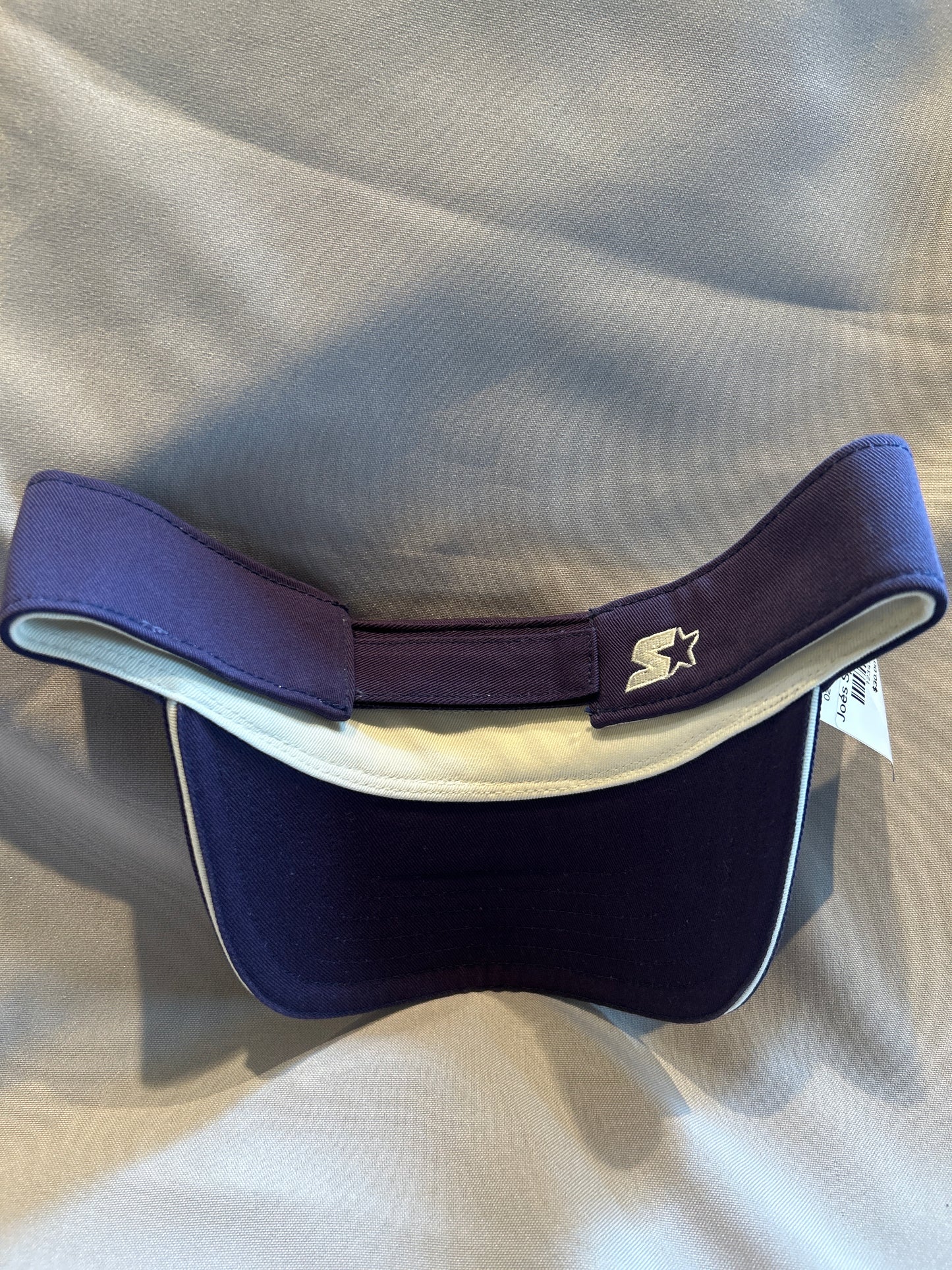 Starter Athletics Men/Women Navy Vintage Strap Back Sun Visor