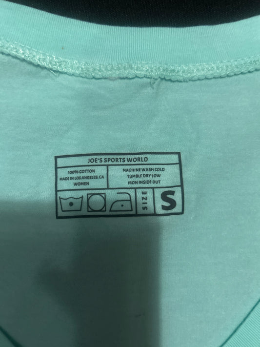 Joes Sports World “MOM For Ever” Shortsleeve V-Neck T-Shirt - Mint