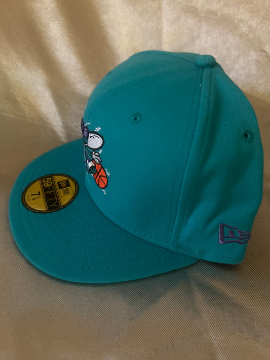 Charlotte Hornets NBA New Era Hardwood Classic 59Fifty Fitted Hat